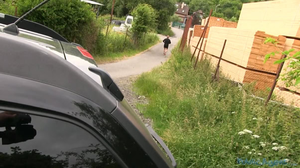 PublicAgent - Gabrielle - Short haired brunette MILF bent over and fucked