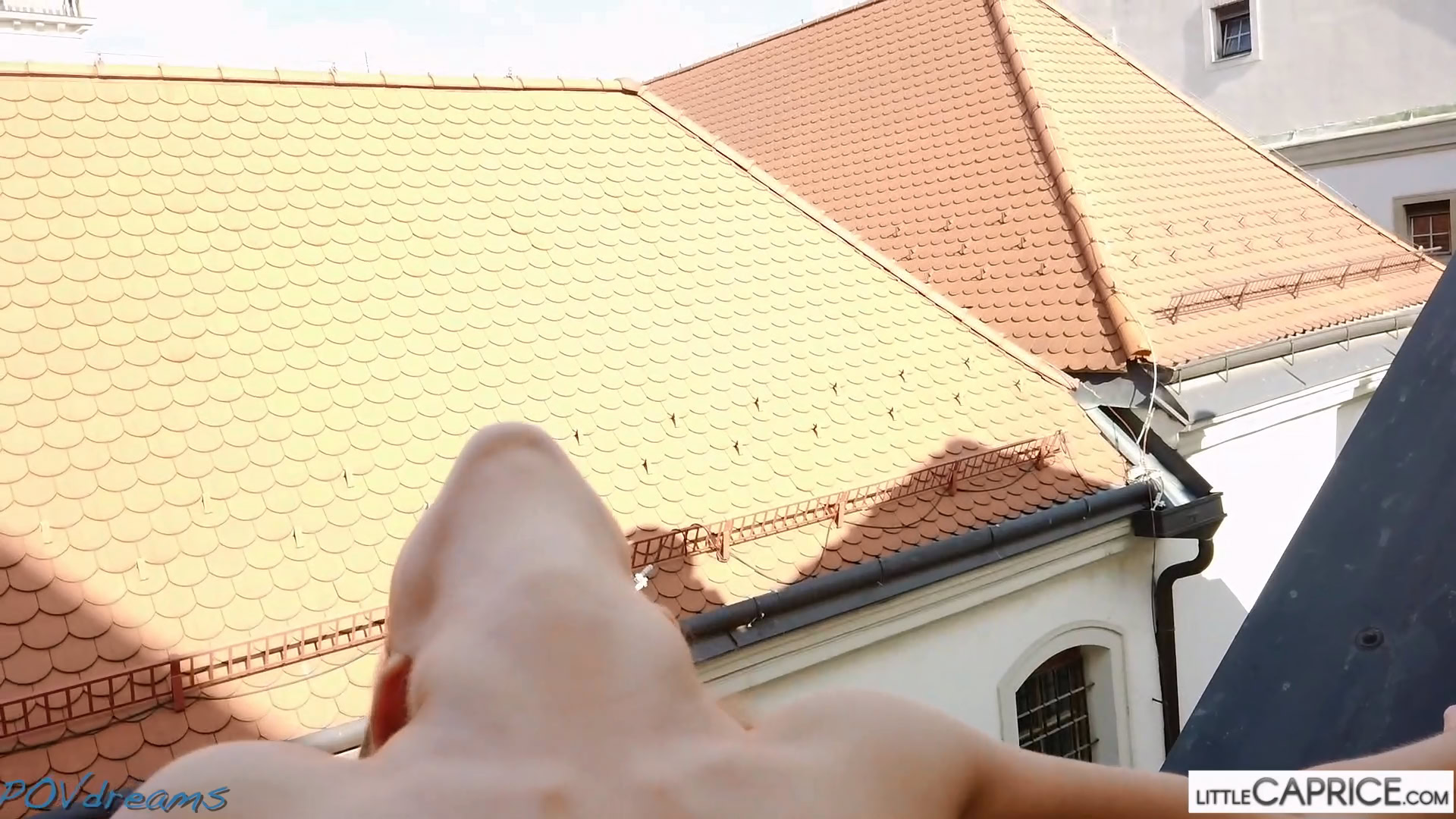 LittleCapriceDreams/POVDreams - Alexis Crystal - Public Sex on the Roof