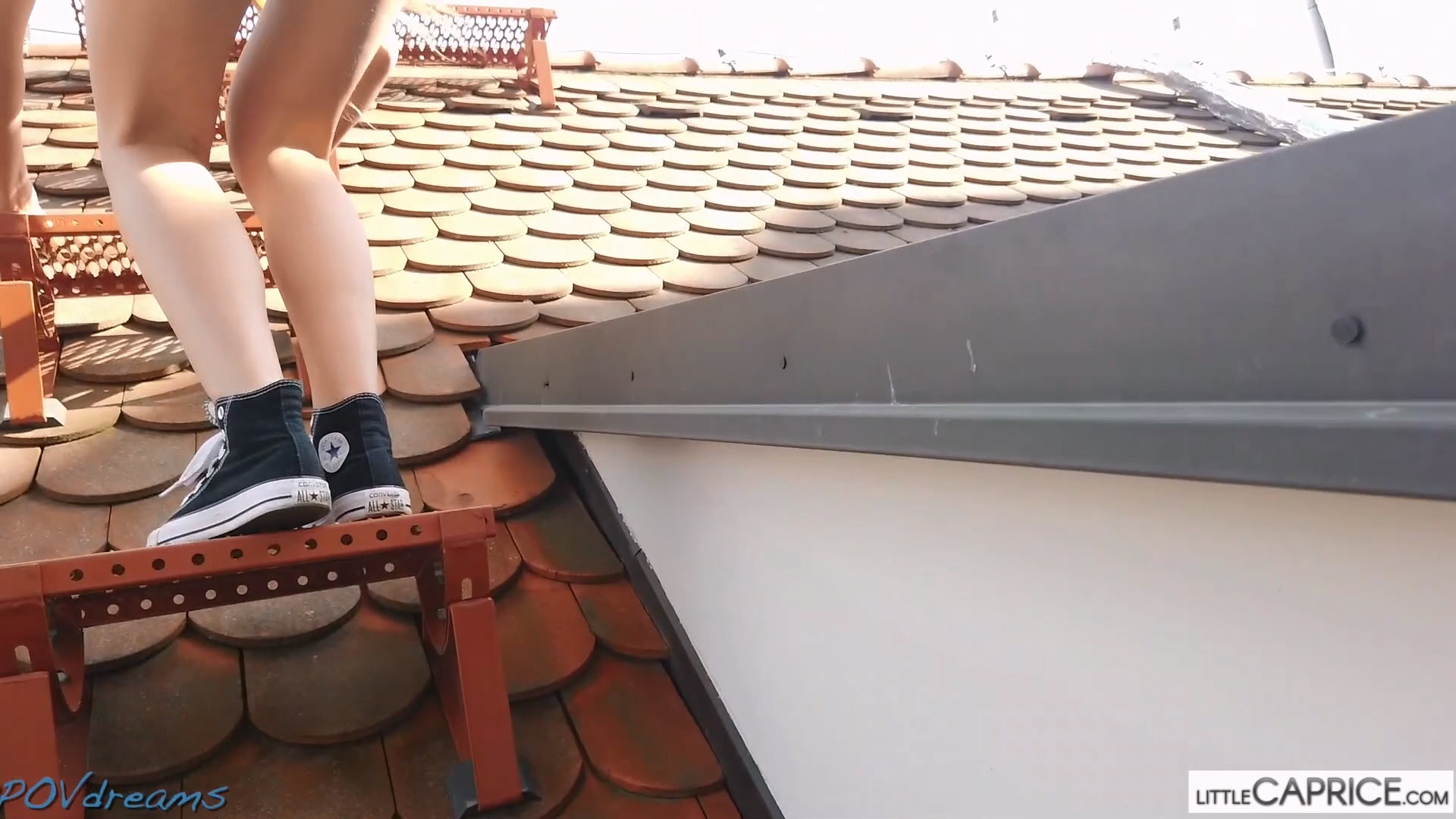 LittleCapriceDreams/POVDreams - Alexis Crystal - Public Sex on the Roof