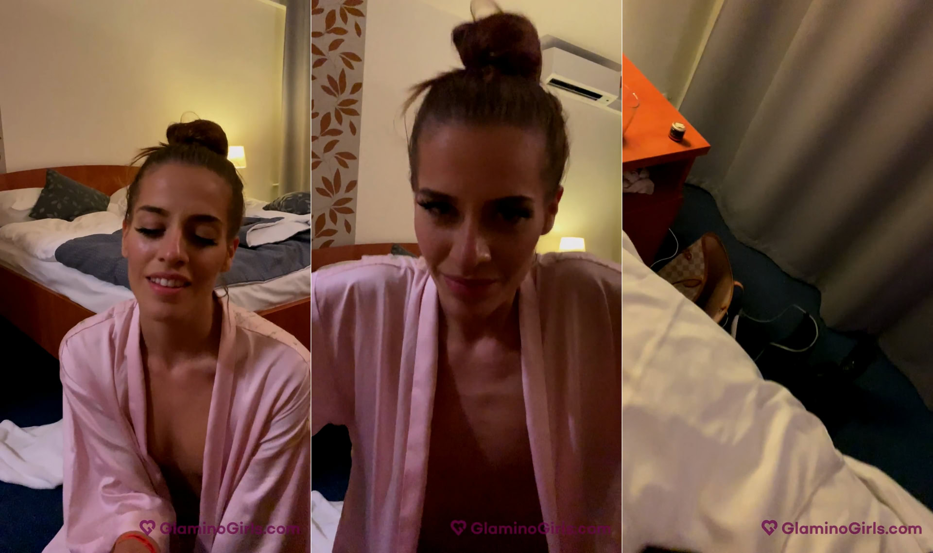 GlaminoGirls - Eveline Dellai 1 - Fucked in a Hotel